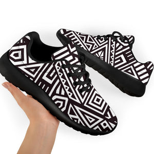 Tribal Aztec Geometric Pattern Print Sport Shoes GearFrost