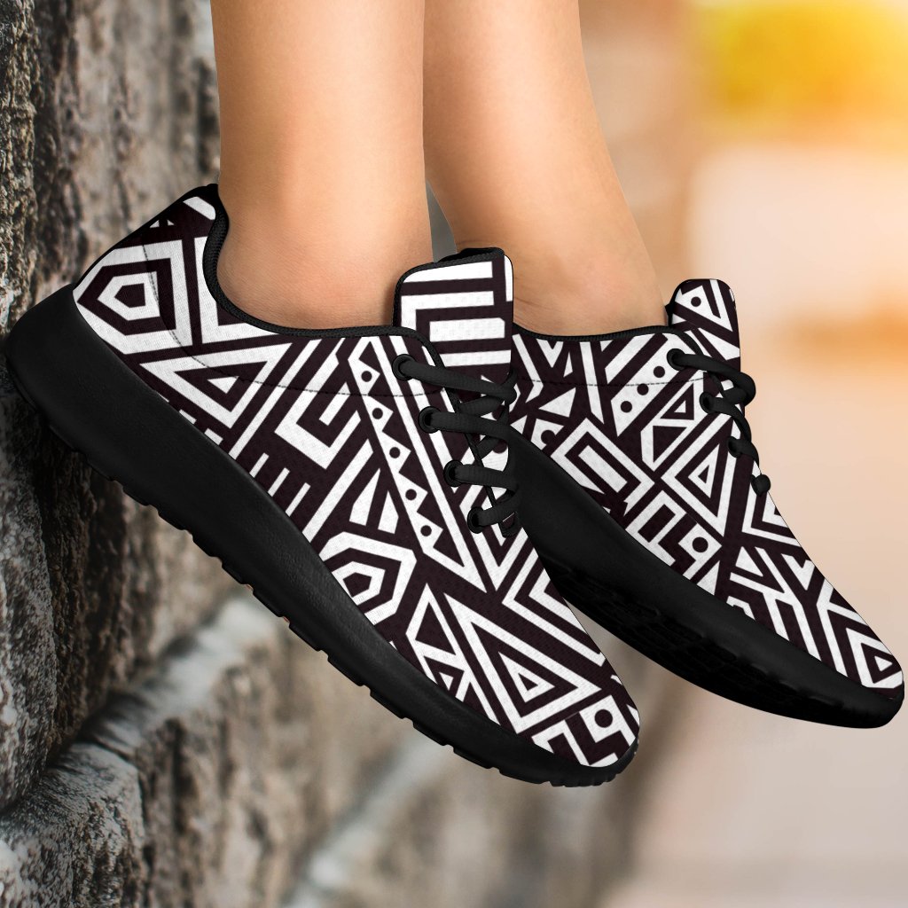 Tribal Aztec Geometric Pattern Print Sport Shoes GearFrost