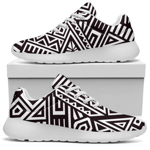 Tribal Aztec Geometric Pattern Print Sport Shoes GearFrost