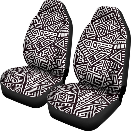 Tribal Aztec Geometric Pattern Print Universal Fit Car Seat Covers
