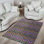 Tribal Aztec Hippie Pattern Print Area Rug