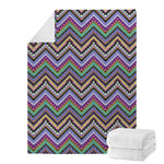 Tribal Aztec Hippie Pattern Print Blanket