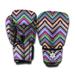 Tribal Aztec Hippie Pattern Print Boxing Gloves