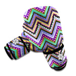 Tribal Aztec Hippie Pattern Print Boxing Gloves