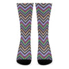 Tribal Aztec Hippie Pattern Print Crew Socks