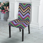 Tribal Aztec Hippie Pattern Print Dining Chair Slipcover