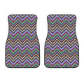Tribal Aztec Hippie Pattern Print Front Car Floor Mats