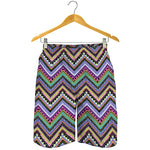 Tribal Aztec Hippie Pattern Print Men's Shorts