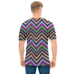 Tribal Aztec Hippie Pattern Print Men's T-Shirt