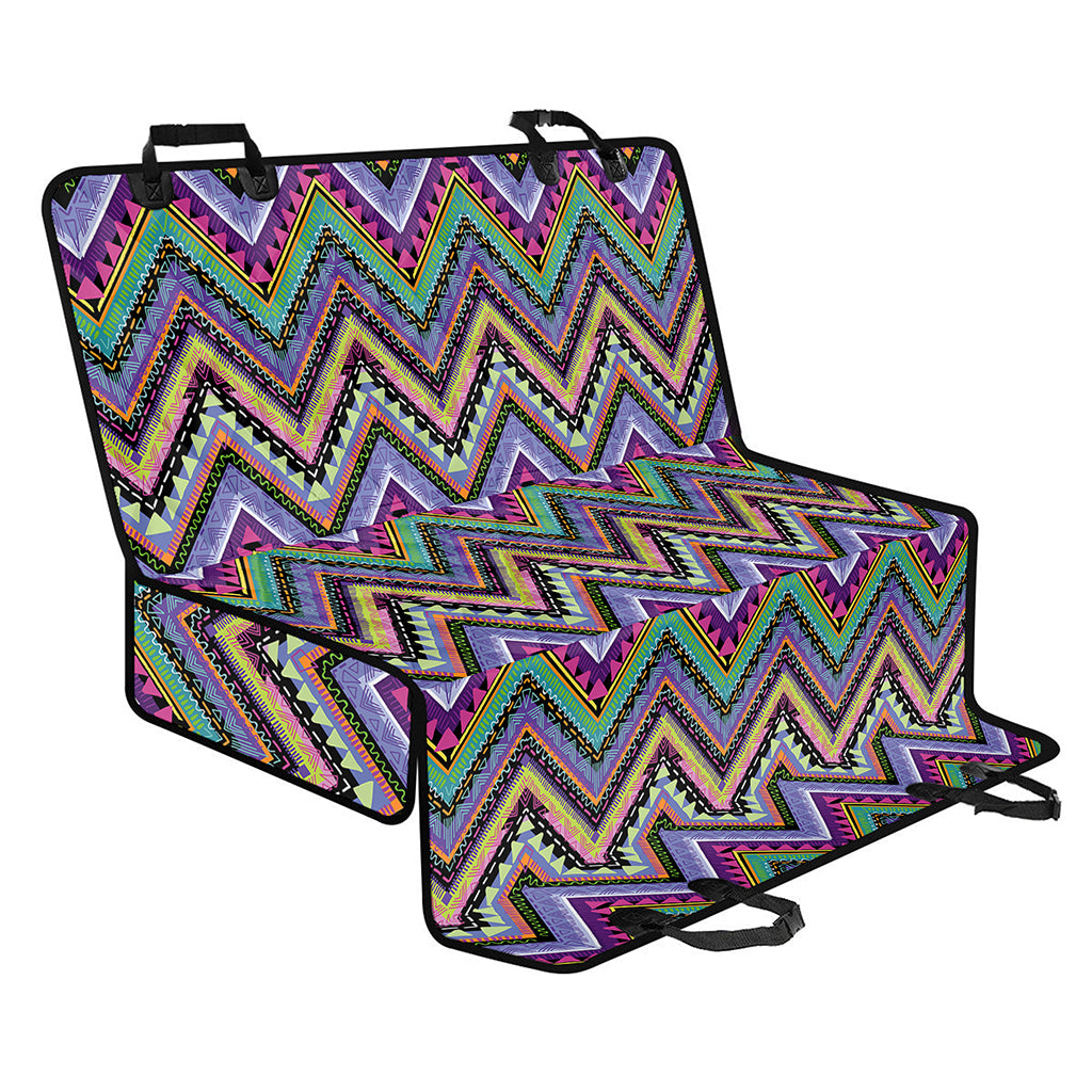 Tribal Aztec Hippie Pattern Print Pet Car Back Seat Cover