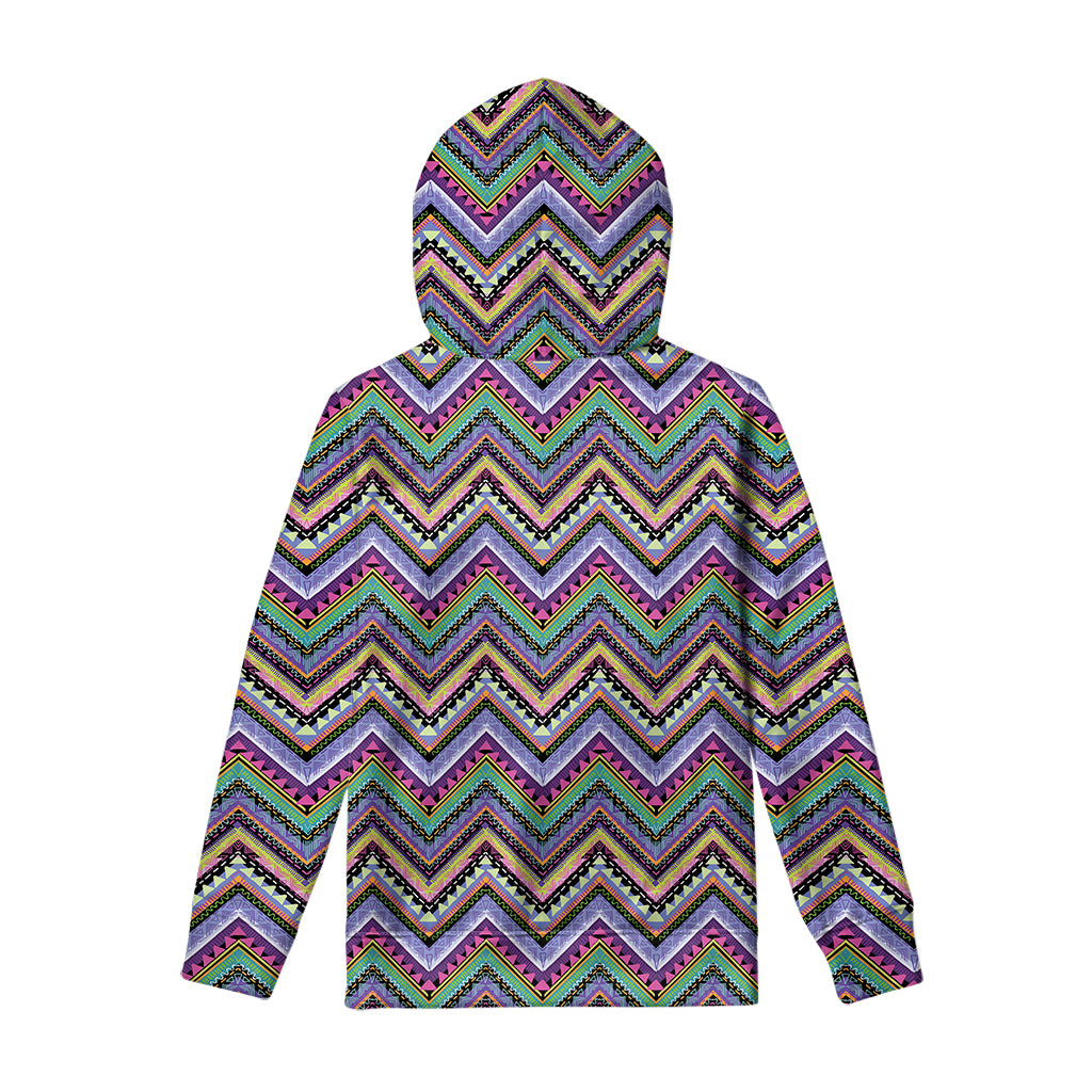 Tribal Aztec Hippie Pattern Print Pullover Hoodie