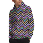 Tribal Aztec Hippie Pattern Print Pullover Hoodie