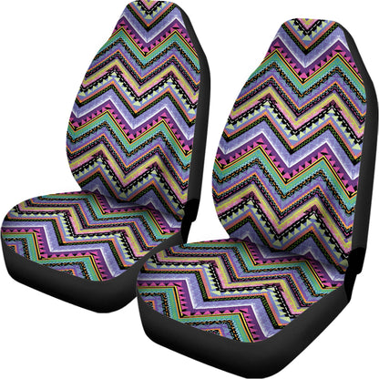 Tribal Aztec Hippie Pattern Print Universal Fit Car Seat Covers