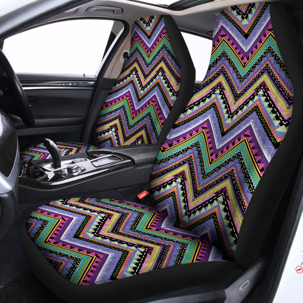 Tribal Aztec Hippie Pattern Print Universal Fit Car Seat Covers