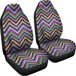 Tribal Aztec Hippie Pattern Print Universal Fit Car Seat Covers
