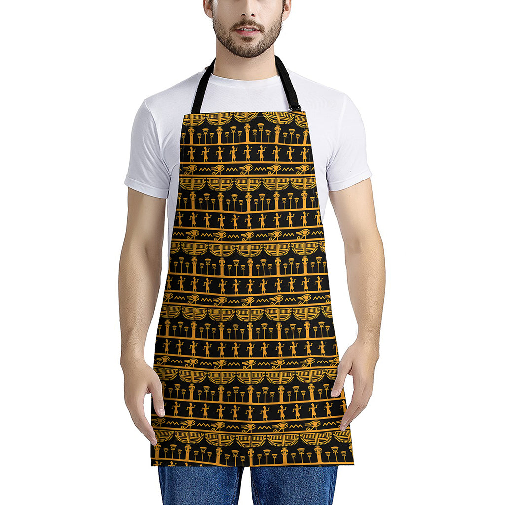 Tribal Egypt Pattern Print Apron