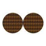 Tribal Egypt Pattern Print Car Coasters