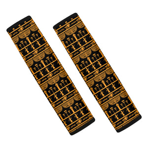 Tribal Egypt Pattern Print Car Seat Belt Covers