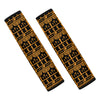 Tribal Egypt Pattern Print Car Seat Belt Covers