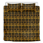 Tribal Egypt Pattern Print Duvet Cover Bedding Set