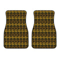 Tribal Egypt Pattern Print Front Car Floor Mats