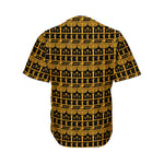 Tribal Egypt Pattern Print Men's Baseball Jersey