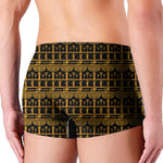 Tribal Egypt Pattern Print Men's Boxer Briefs