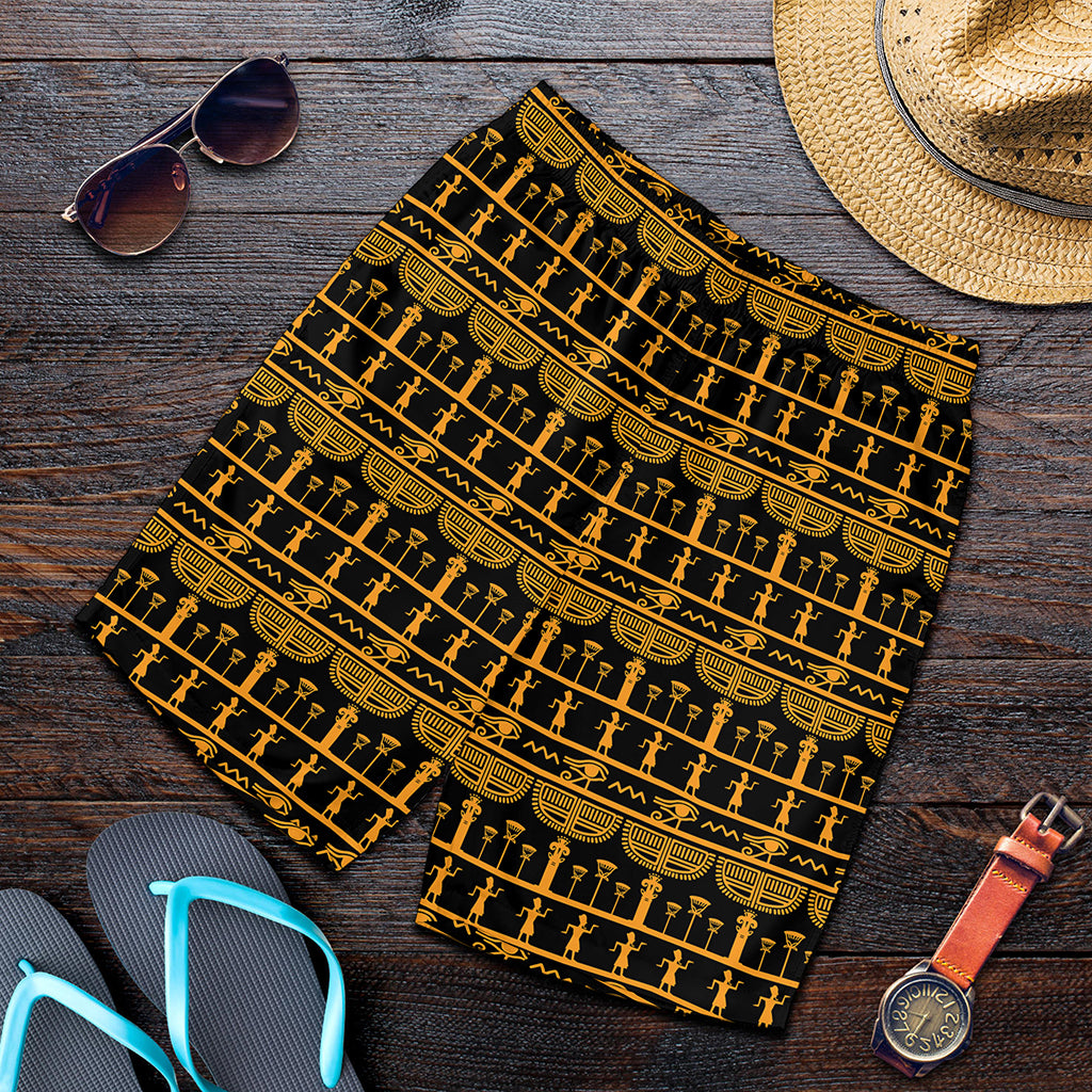 Tribal Egypt Pattern Print Men's Shorts