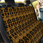 Tribal Egypt Pattern Print Pet Car Back Seat Cover