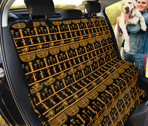 Tribal Egypt Pattern Print Pet Car Back Seat Cover