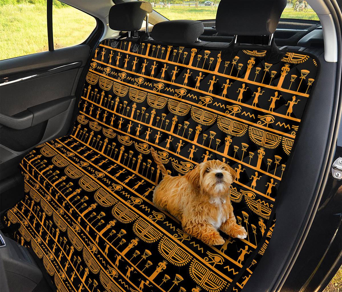 Tribal Egypt Pattern Print Pet Car Back Seat Cover