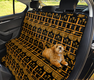 Tribal Egypt Pattern Print Pet Car Back Seat Cover