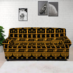 Tribal Egypt Pattern Print Sofa Cover