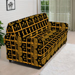 Tribal Egypt Pattern Print Sofa Cover