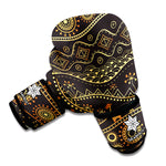 Tribal Ethnic African Pattern Print Boxing Gloves