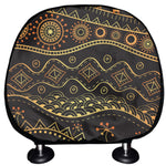 Tribal Ethnic African Pattern Print Car Headrest Covers