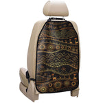 Tribal Ethnic African Pattern Print Car Seat Organizers