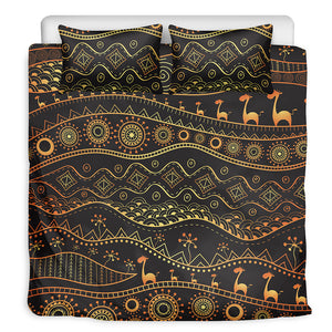 Tribal Ethnic African Pattern Print Duvet Cover Bedding Set