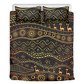 Tribal Ethnic African Pattern Print Duvet Cover Bedding Set