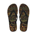 Tribal Ethnic African Pattern Print Flip Flops