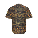 Tribal Ethnic African Pattern Print Men's Baseball Jersey