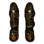 Tribal Ethnic African Pattern Print Muay Thai Shin Guard