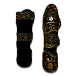 Tribal Ethnic African Pattern Print Muay Thai Shin Guard