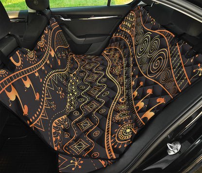 Tribal Ethnic African Pattern Print Pet Car Back Seat Cover