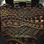 Tribal Ethnic African Pattern Print Pet Car Back Seat Cover
