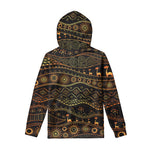 Tribal Ethnic African Pattern Print Pullover Hoodie