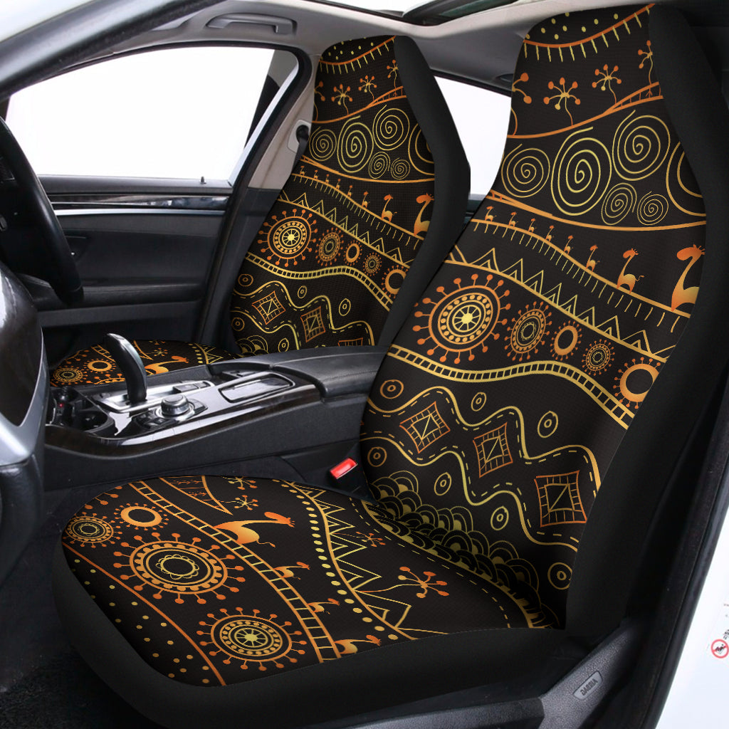 Tribal Ethnic African Pattern Print Universal Fit Car Seat Covers