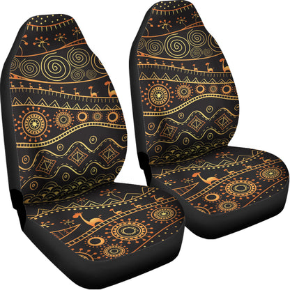 Tribal Ethnic African Pattern Print Universal Fit Car Seat Covers