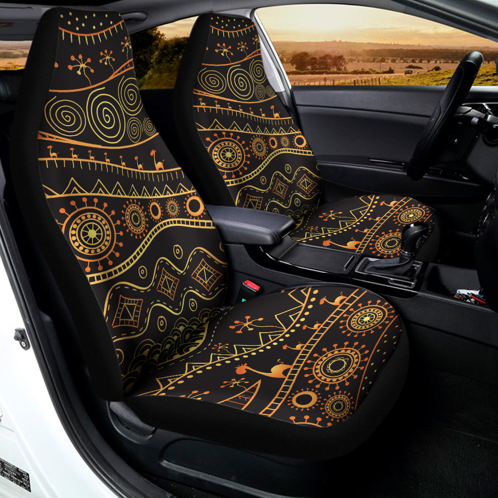 Tribal Ethnic African Pattern Print Universal Fit Car Seat Covers