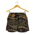 Tribal Ethnic African Pattern Print Women's Shorts